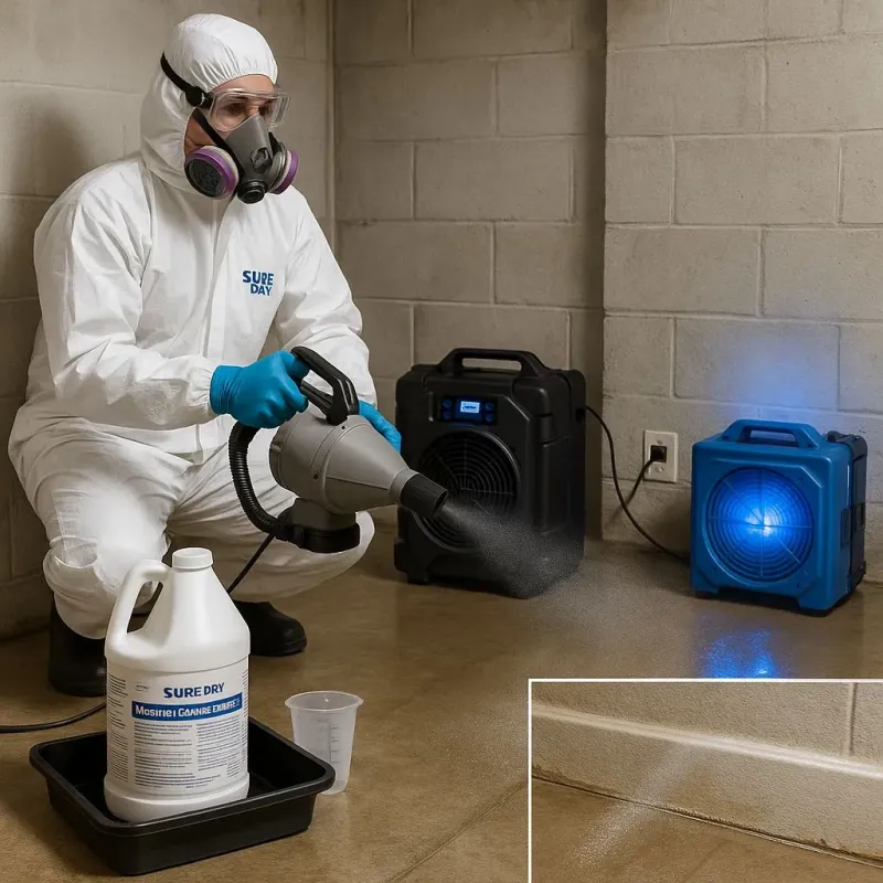 Sanitization and Odor Removal process in Lawnton, PA