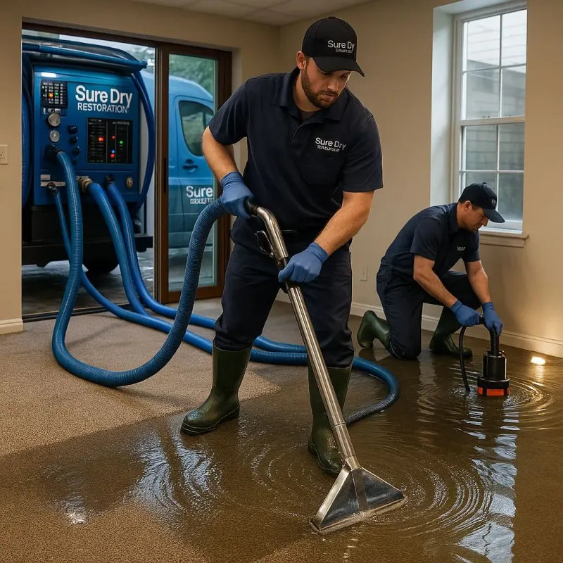 Water Extraction and Removal process in Lawnton, PA